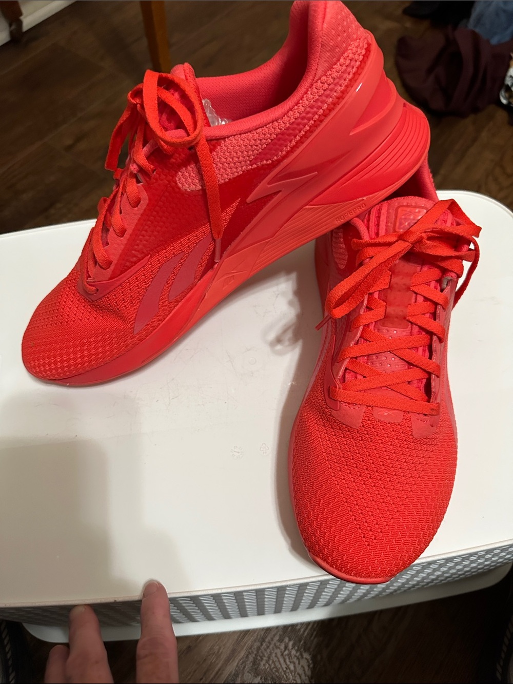 Reebok Nano X3 Men’s Size 12 Athletic Sneakers in Neon Cherry. NWOT